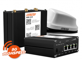 SELFSAT MWR 4540 4G Cat 6 WLAN Router 5G Antenne weiß 