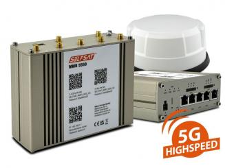 SELFSAT MWR 5550 weiße Panorama Antennel. Internet Router 