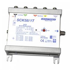 LEM SCK58/1 T Unicable Switch 8fach, terminiert 