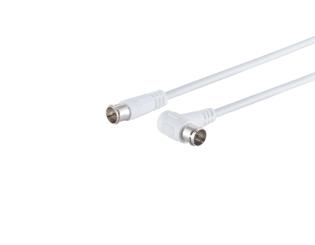 Antennenanschlusskabel F-Quick-Winkel Stecker 