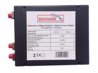 Bauckhage Optischer 2-Wege-Verteiler PC/PC Buchse 