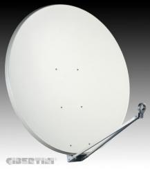 Gibertini Antenne 125 cm Sammelpack lichtgrau