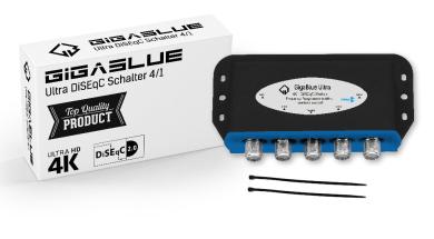 GigaBlue Ultra DiSEqC Relais 4/1 