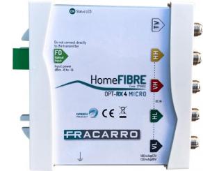 Fracarro OPT-RX-4 Optischer Empfänger Quattro 