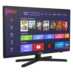 SMART LED TV 1224 inkl. DVB-S2/C/T2 HD Tuner + WL + BT 