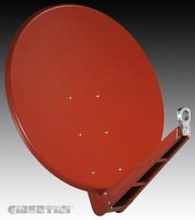 Gibertini Antenne SE 100cm 6er Bulk ziegelrot