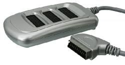 Scartverteiler 3-fach, silber 