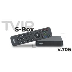TVIP S-BOX S 706 BT 4K UHD Android 11 IP-Receiver 