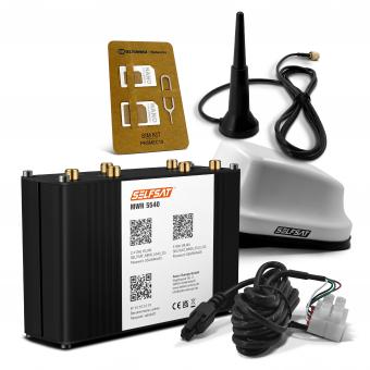 SELFSAT MWR 5540 5G Cat 12 WLAN Router bis 2,6 Gbps inkl. SELFSAT 5G Antenne weiß 