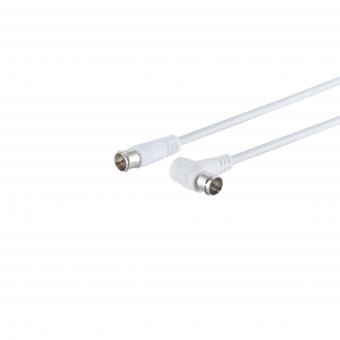 Antennenanschlusskabel F-Quick-Winkel Stecker 