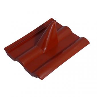 Dachziegel Kunststoff Frankfurter Pfanne rot