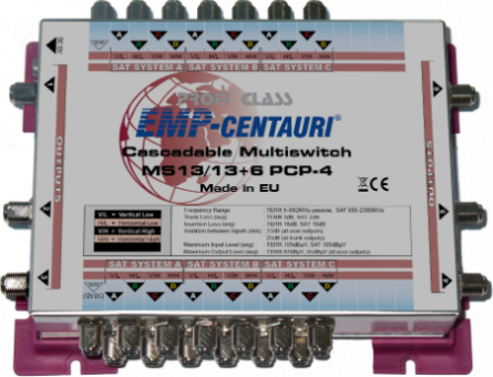 EMP Centauri E.lite Kaskaden MS 13/13+6 ECP-4 10dB 