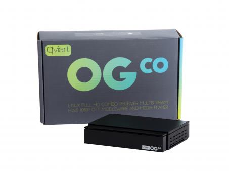 QVIART OGco Full HD DVB-S2 Multistream H.265 Linux OTT IPTV 
