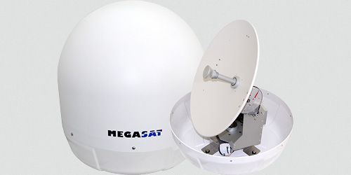 MEGASAT Seaman 45 Parabolantenne GPS Autoskew 